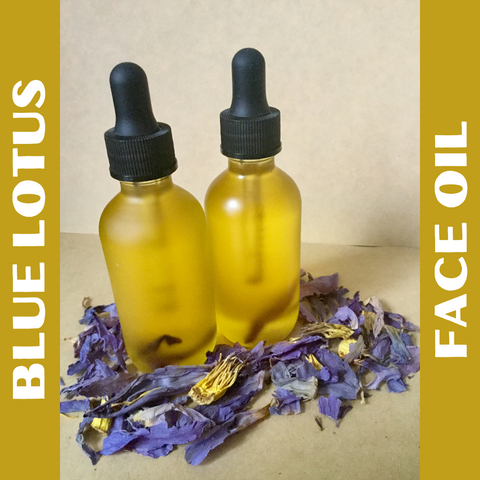Blue Lotus Face Oil(not for oily skin) - 2oz